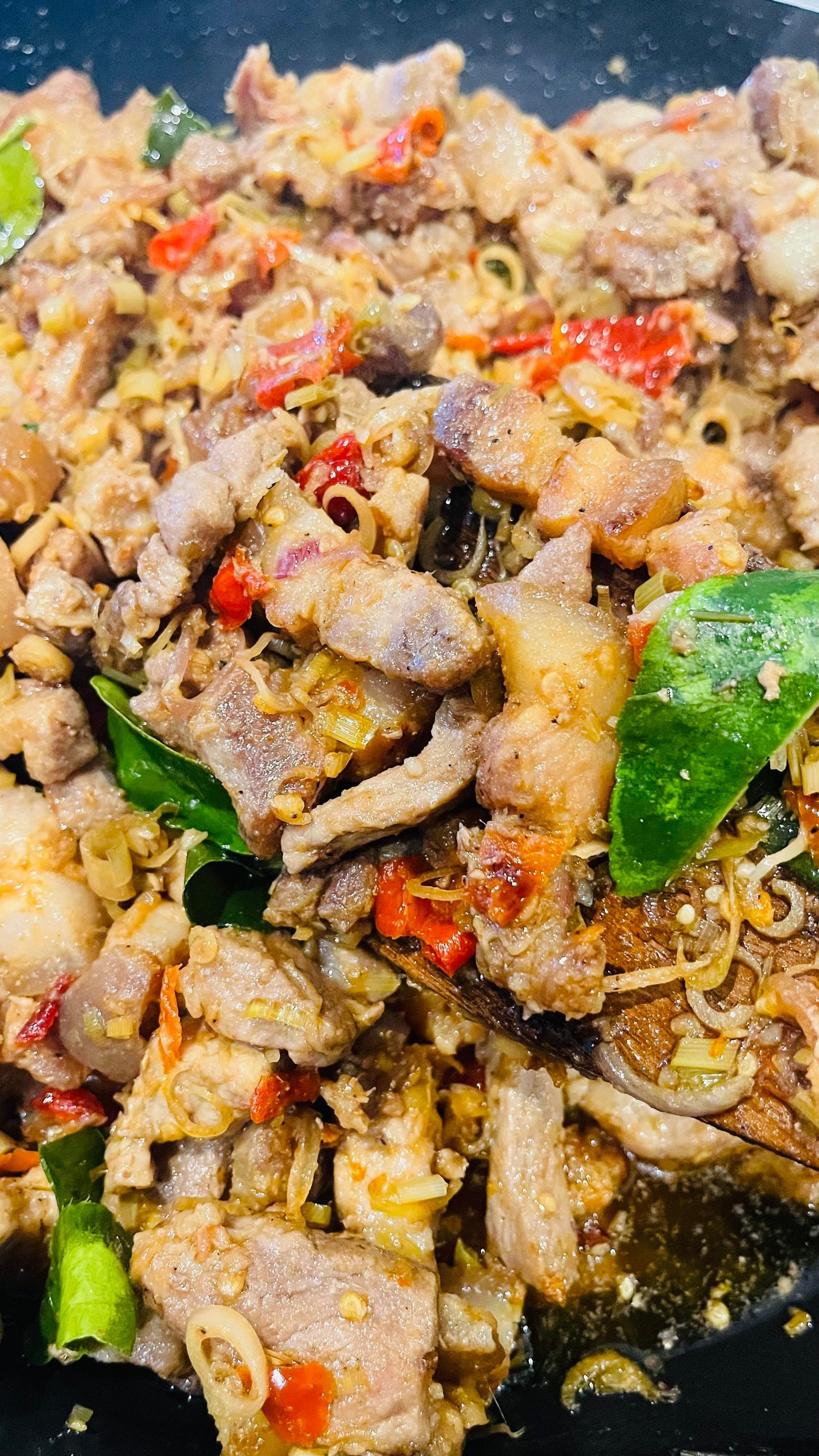 Moo Kua koei (pork) 🌶️ 🌶️