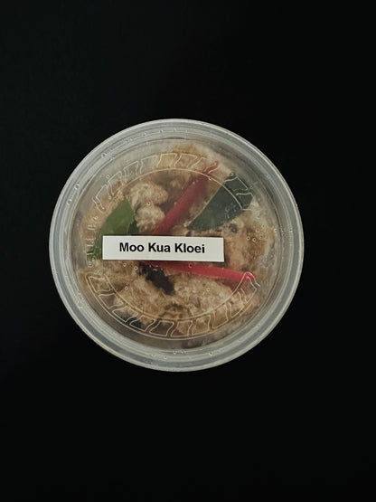 Moo Kua koei (pork) 🌶️ 🌶️