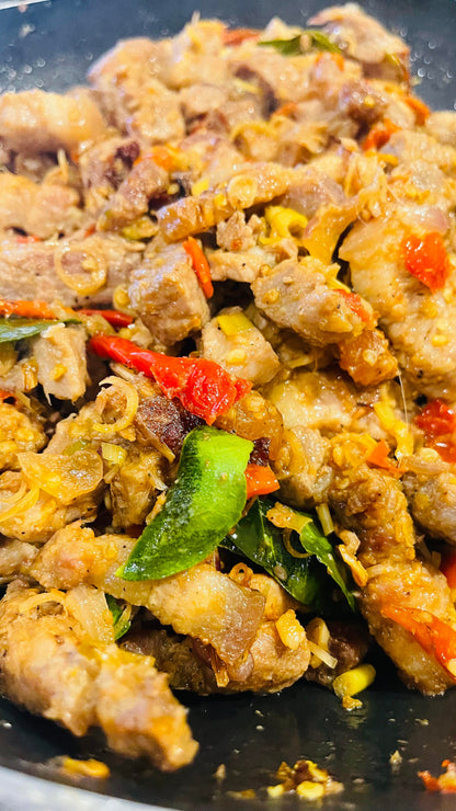 Moo Kua koei (pork) 🌶️ 🌶️